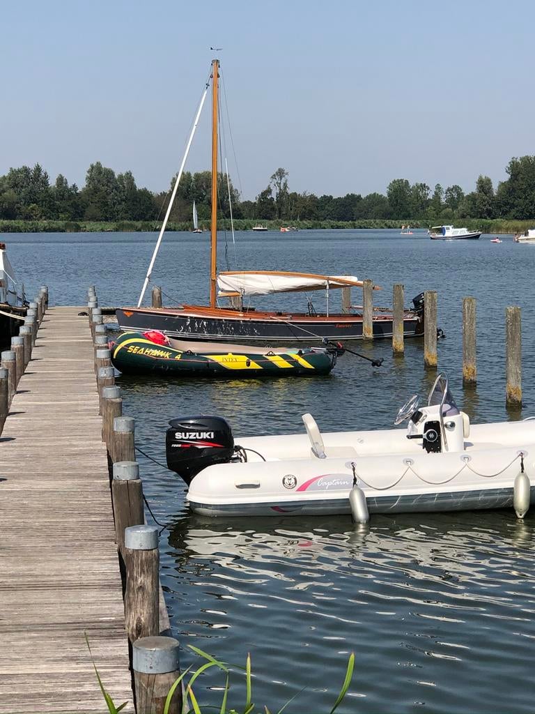 Intex Seahawk 4 incl peddels, Watersport en Boten, Peddels, Zo goed als nieuw, Ophalen