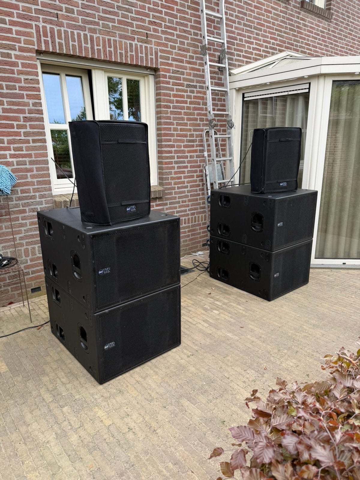 RCF TTA+ set, Ophalen of Verzenden, Zo goed als nieuw, 1000 watt of meer, P.A.