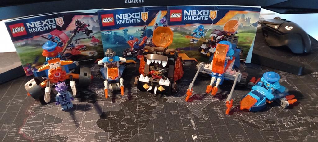 Lego Nexo Knights sets, Gebruikt, Lego, Compleet, Ophalen of Verzenden