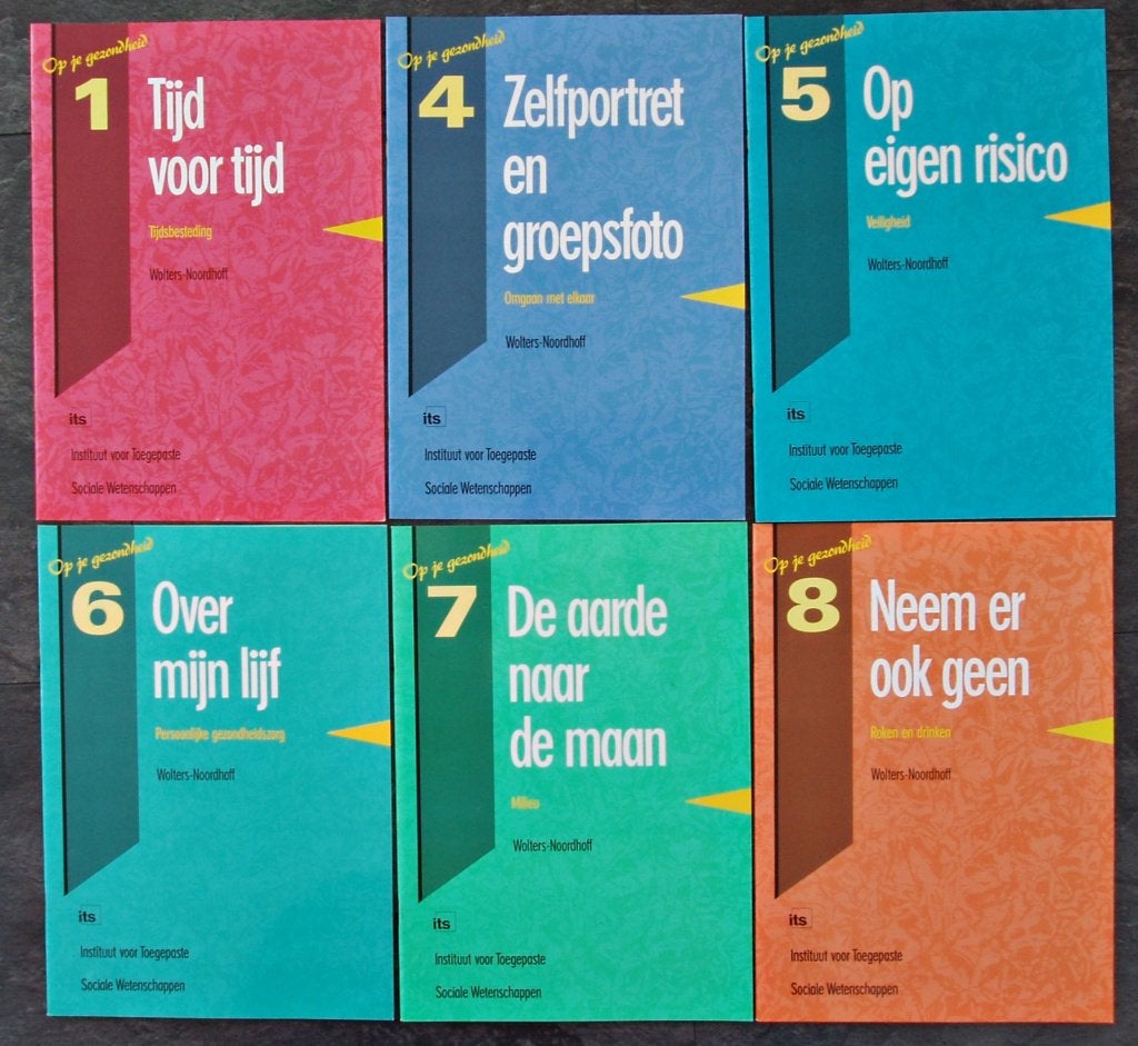 Franka - 6 Delen Op je Gezondheid 1, 4 t/m 8 - Henk Kuijpers, Verzenden, Overige figuren, Zo goed als nieuw, Overige typen