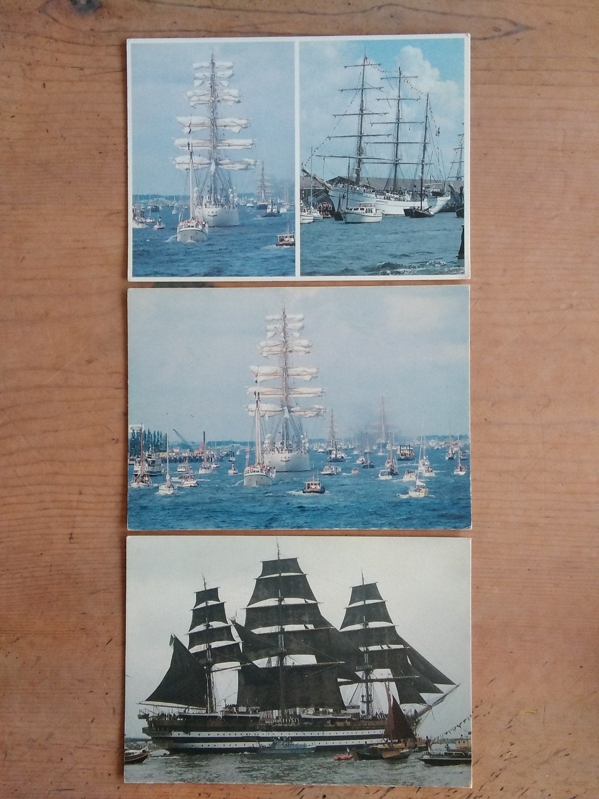 3 Ansichtkaarten Sail Amsterdam, Ophalen of Verzenden