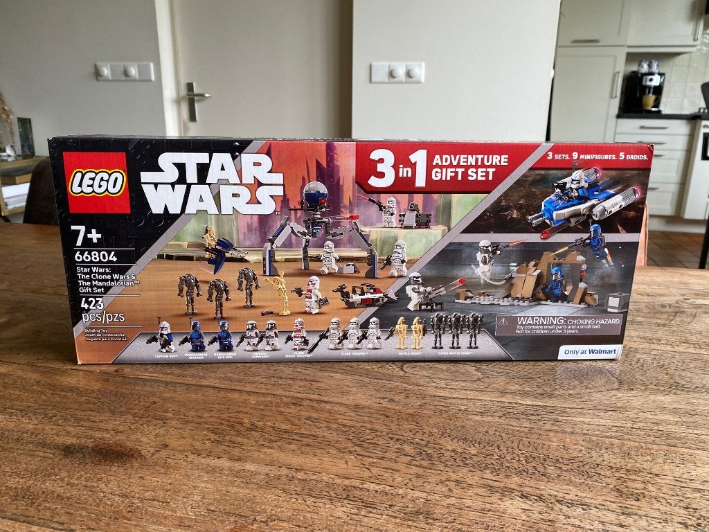 Lego Star Wars 66804 The Clone Wars & Mandalorian Gift Set, Star Wars, Lego, Nieuw, Ophalen of Verzenden