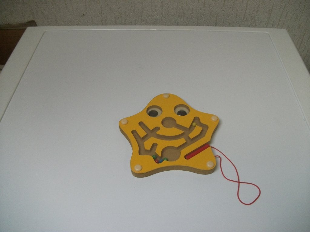 Magneet spelletje, Kinderen en Baby's, Speelgoed | Houten speelgoed, Ophalen of Verzenden, Gebruikt