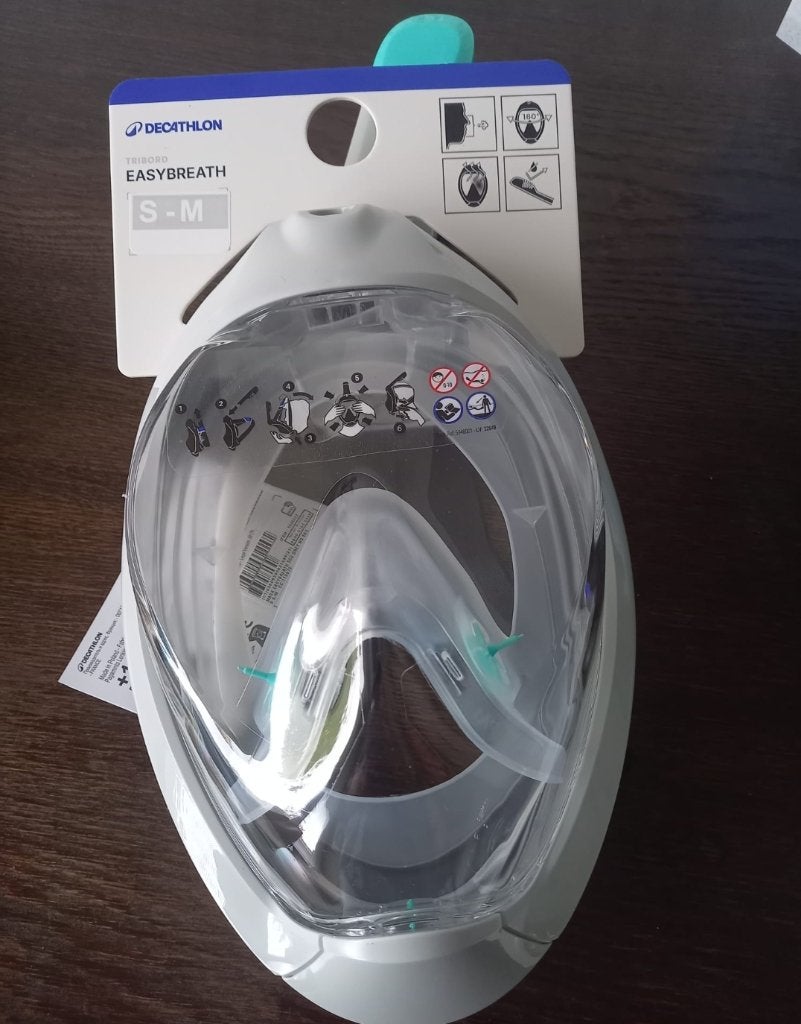 Snorkel maat S/M, Ophalen of Verzenden, Zo goed als nieuw, Snorkelmasker