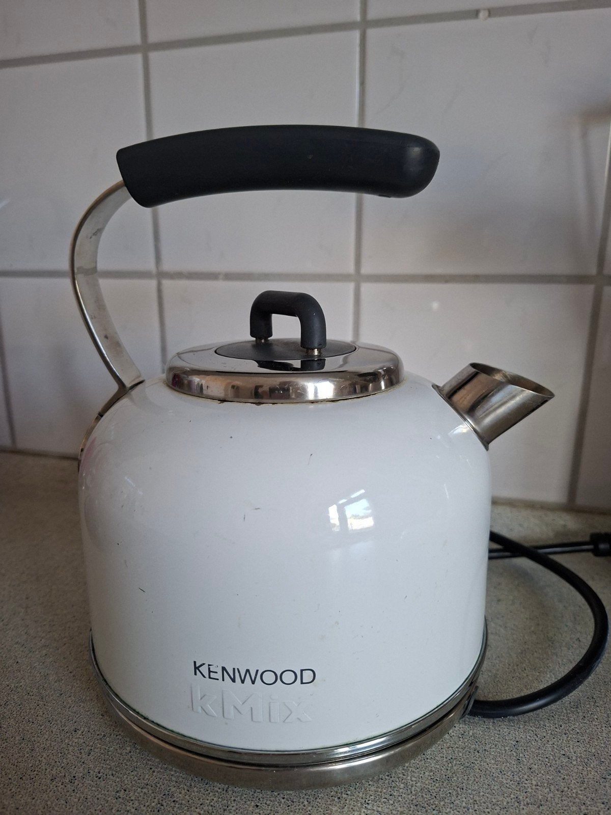 Waterkoker Kenwood kMix SKM030 Wit, 1 tot 2 liter, Ophalen of Verzenden, Gebruikt