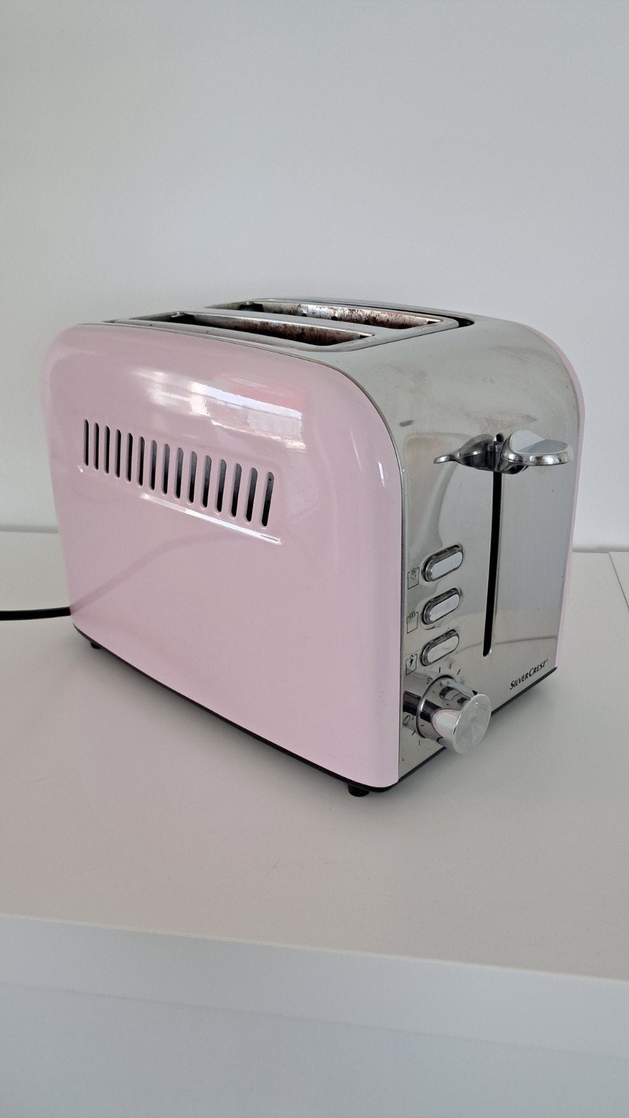 Toaster / Broodrooster / SilverCrest / Pink / Roze, Ophalen, Gebruikt