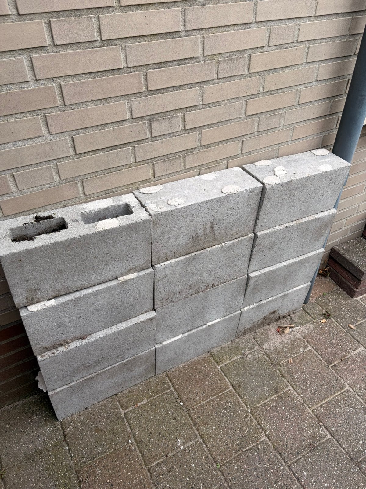 Stenen, Ophalen, Klinkers, Zo goed als nieuw, Minder dan 5 m²