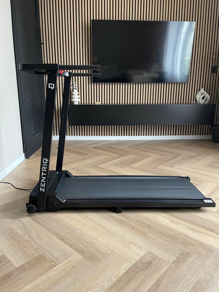 Loopband inklapbaar 8km/h zgan, Gebruikt, Ophalen of Verzenden, Metaal, Loopband