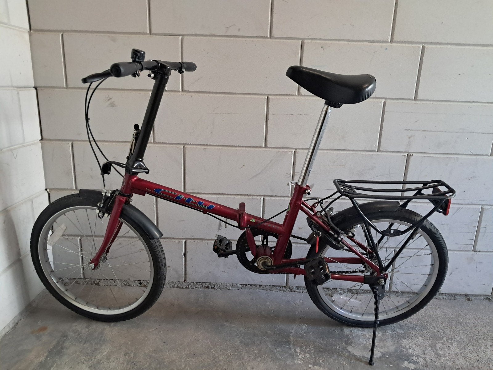 vouwfiets 20 inch. volledig vouwbaar, Fietsen en Brommers, Fietsen | Vouwfietsen, Ophalen, Zo goed als nieuw, 20 inch of meer
