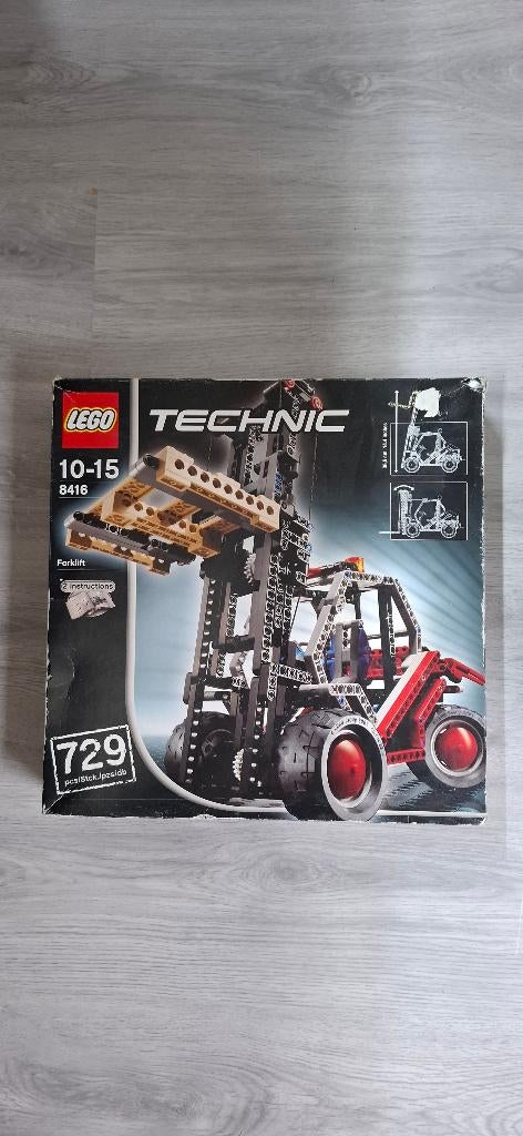 Lego Technic  set 8416 De Forklift, Ophalen, Nieuw, Complete set, Lego