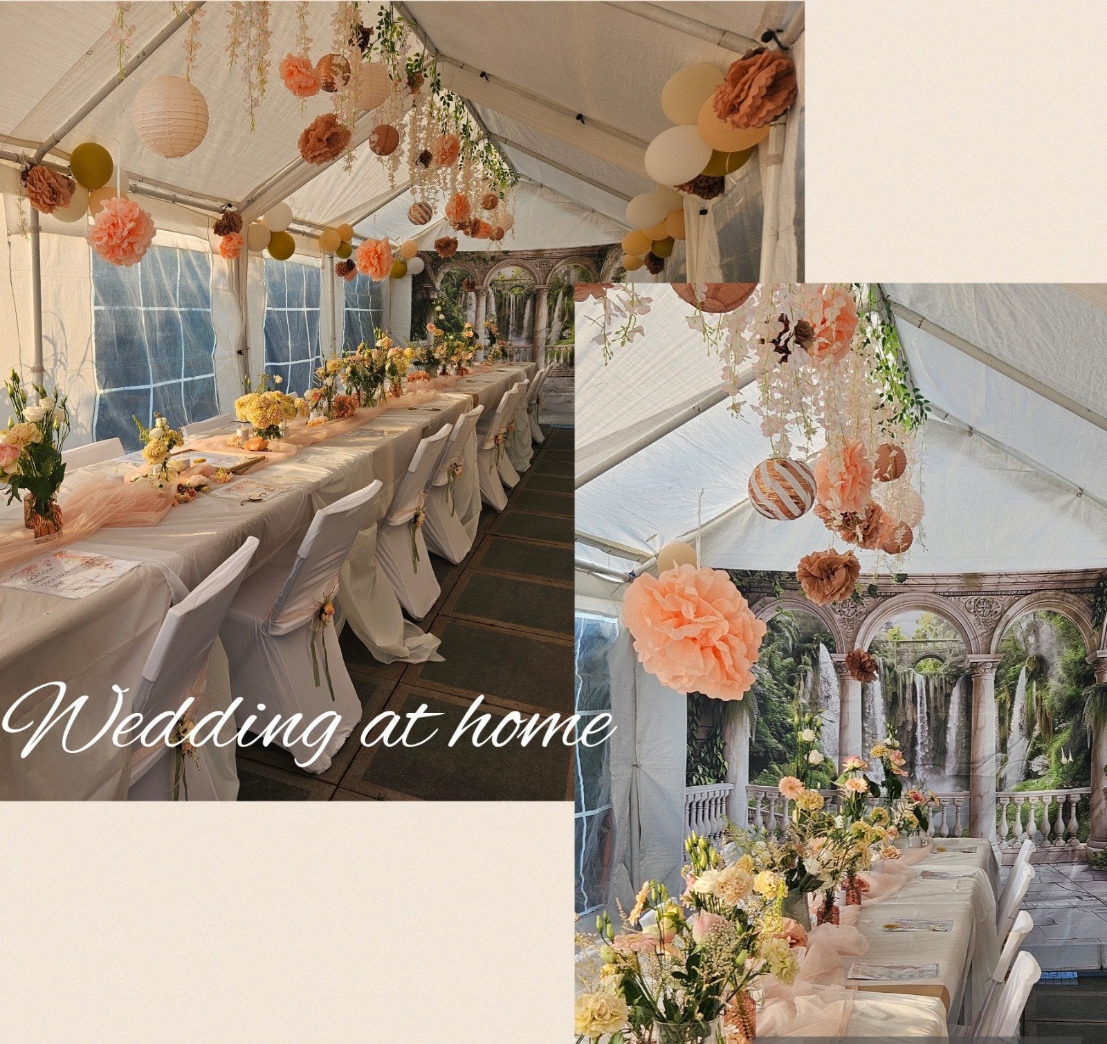 Bruiloft decoratie, Ophalen of Verzenden