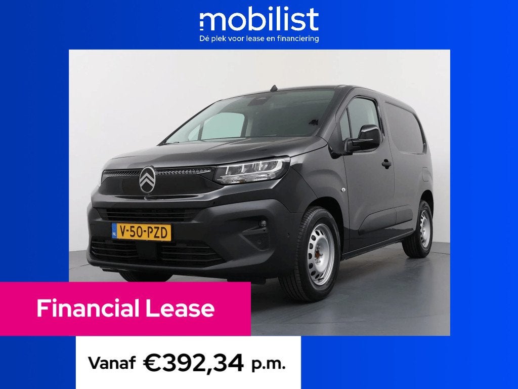 Citroën E-Berlingo EV 50 kWh 136 Auto L1 | ND (bj 2026), 136 pk, Overige carrosserieën, Zwart, Origineel Nederlands