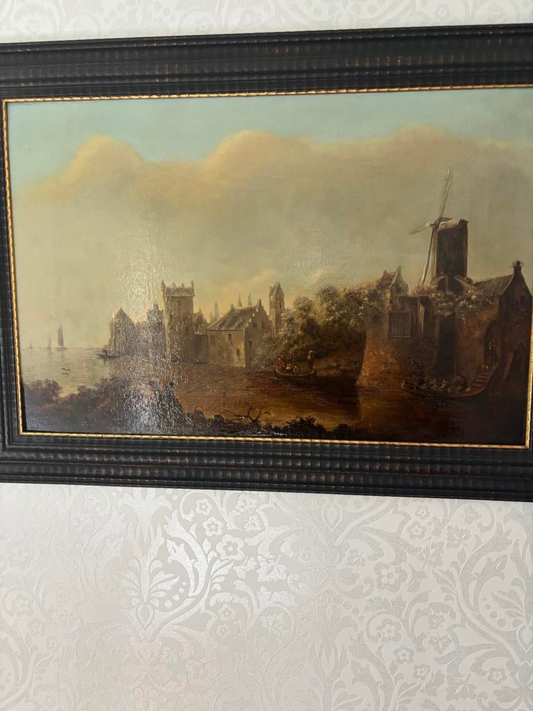 Collectie klassieke schilderijen: landschappen en portretten, Ophalen of Verzenden