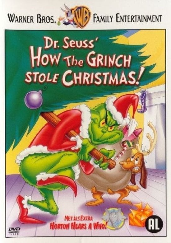DVD Dr. Seuss' How the Grinch Stole Christmas!, Tekenfilm, Nederlands, Ophalen of Verzenden, Gebruikt