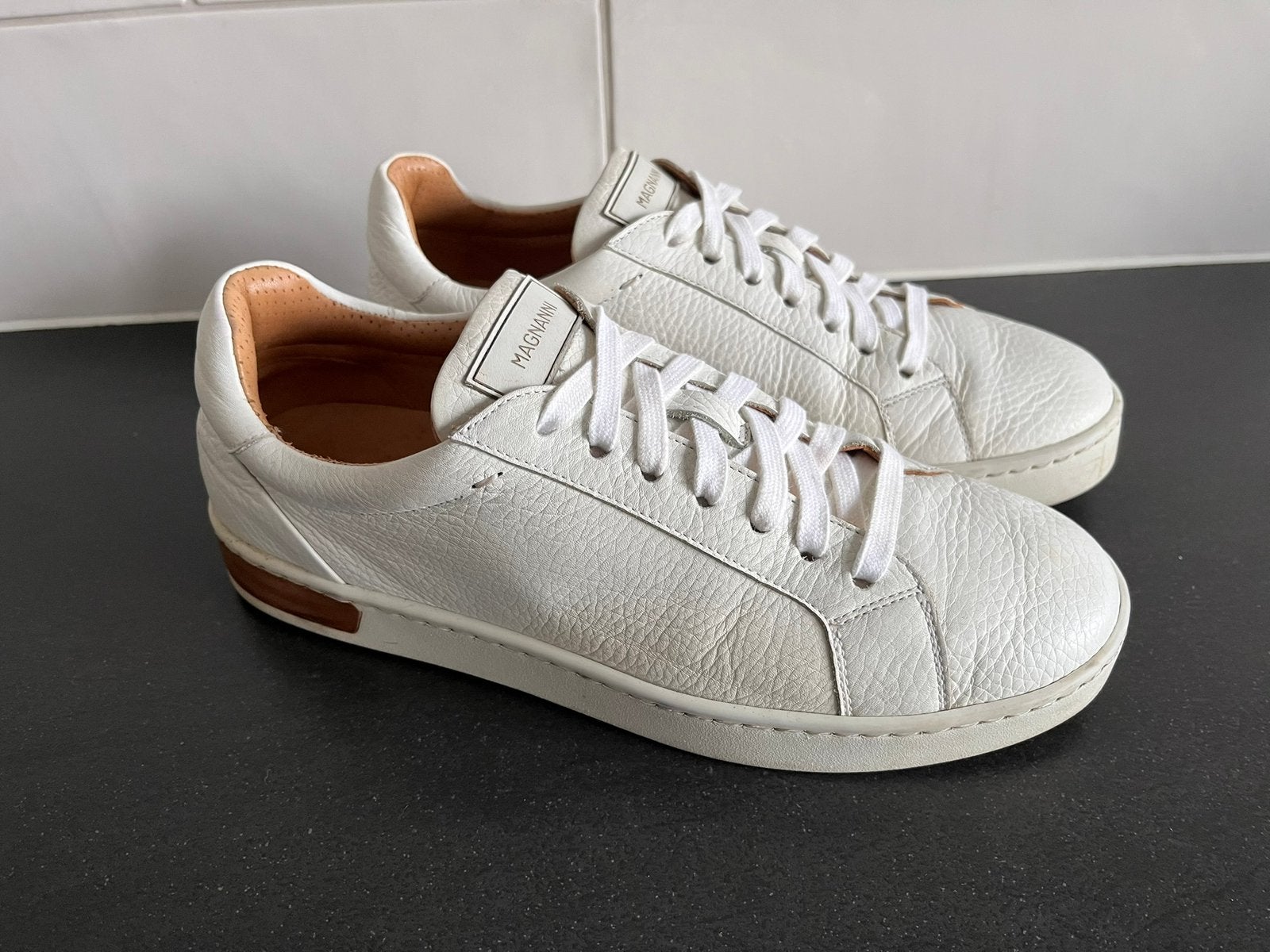 Magnanni sneakers maat 40 weinig gedragen, Magnanni, Wit, Magnanni, Magnanni