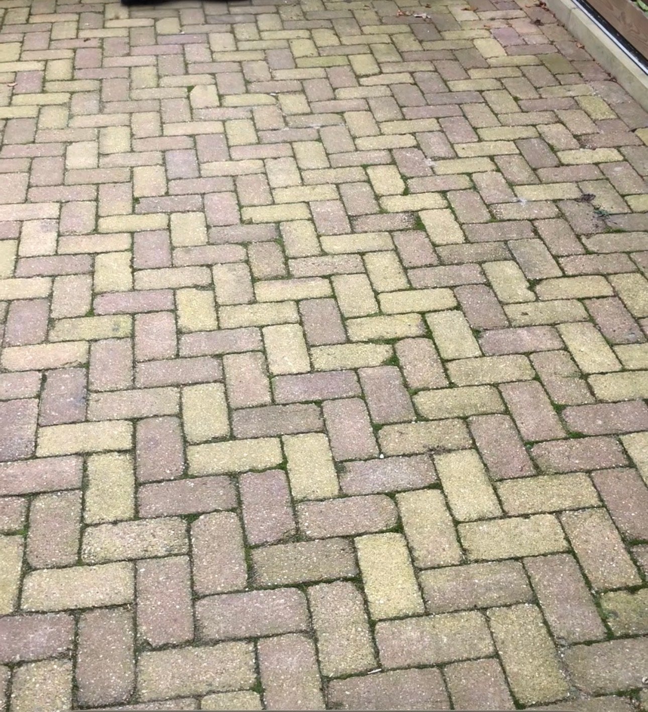 Bonte kleur klinkers  +-40m2, Ophalen, Gebruikt, Klinkers, 10 m² of meer