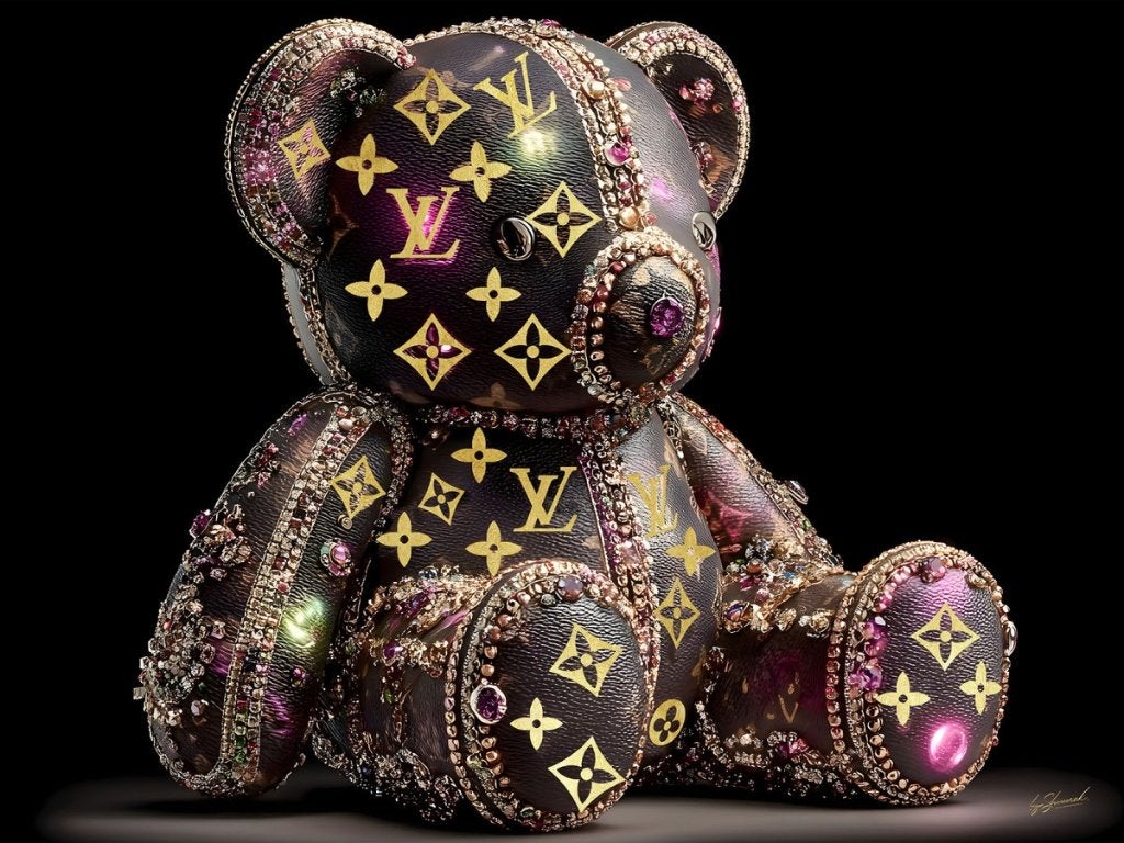 Glasschilderij Ter Halle: Louis Vuitton, 50 tot 75 cm, Nieuw, Ophalen of Verzenden, Schilderij