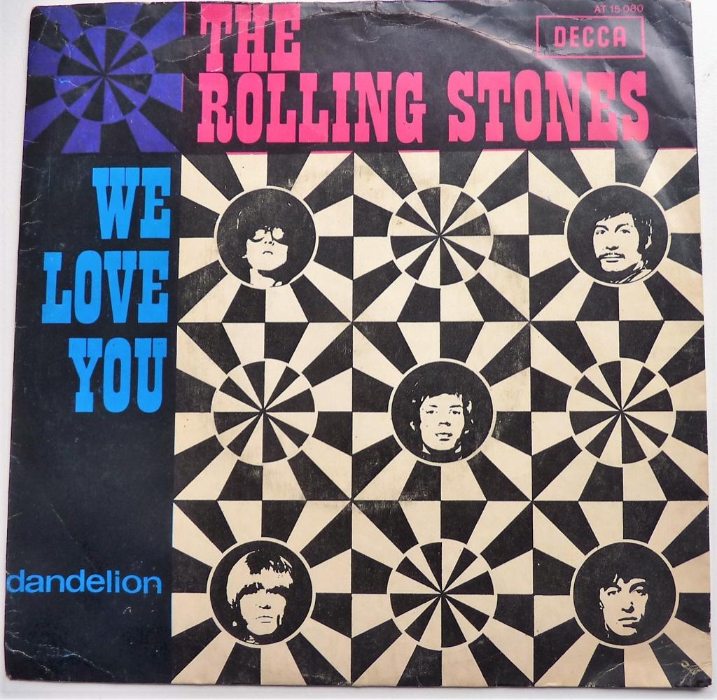 H15 rolling stones We love you '67 Hol €20, 7 inch, Single, Ophalen of Verzenden, Rock en Metal