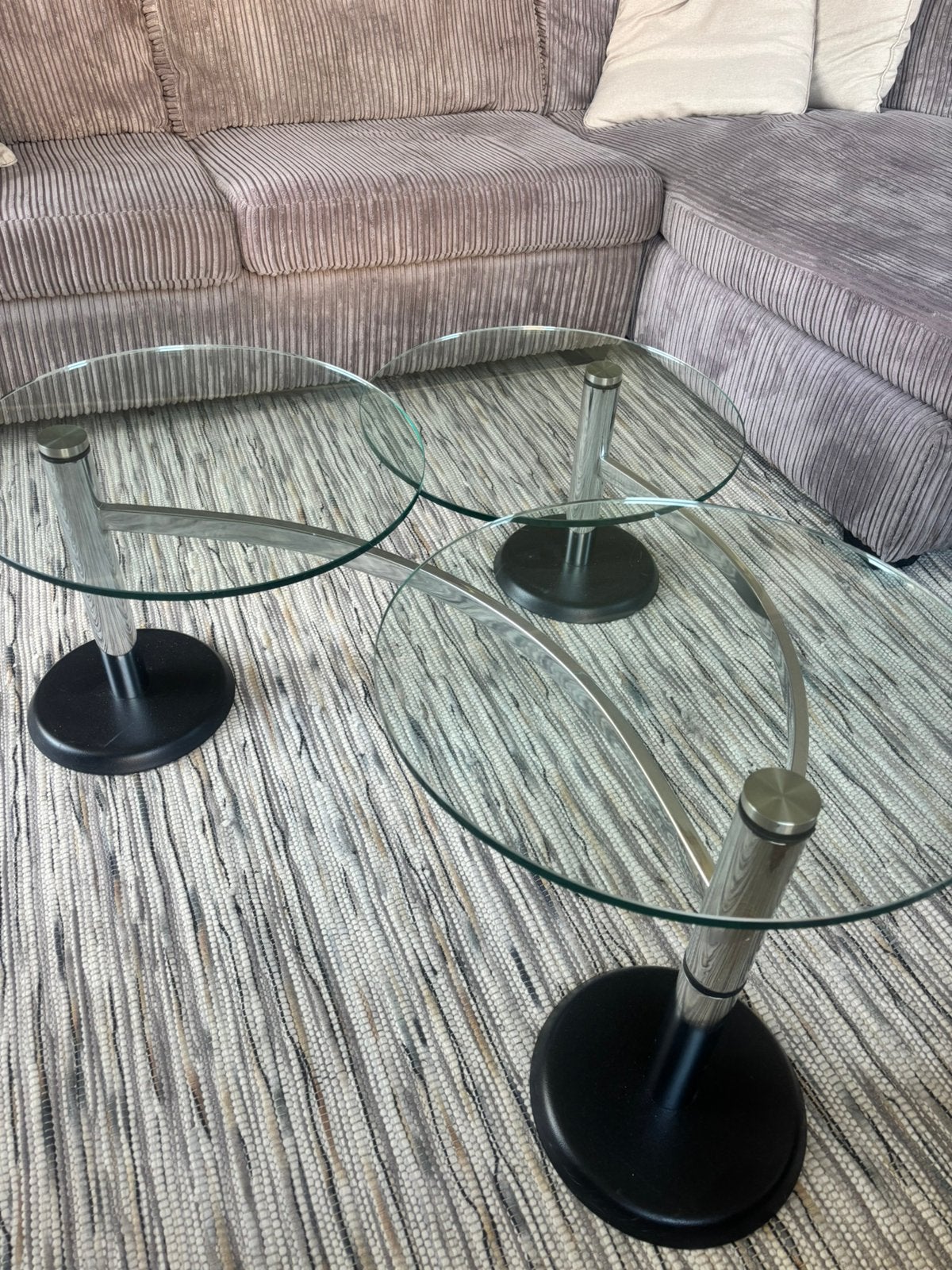 Salontafel, Kunststof, Zo goed als nieuw, Rechthoekig, 50 tot 100 cm