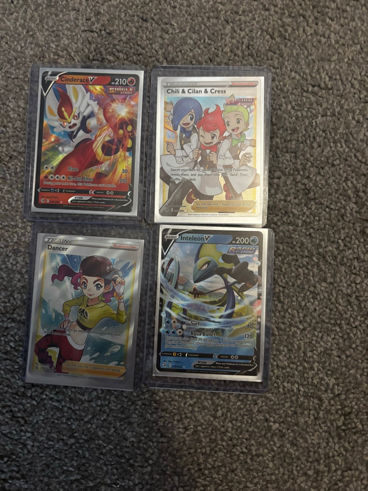 Pokémon V Kaarten - Diverse Collectie, Ophalen of Verzenden, Zo goed als nieuw, Meerdere kaarten