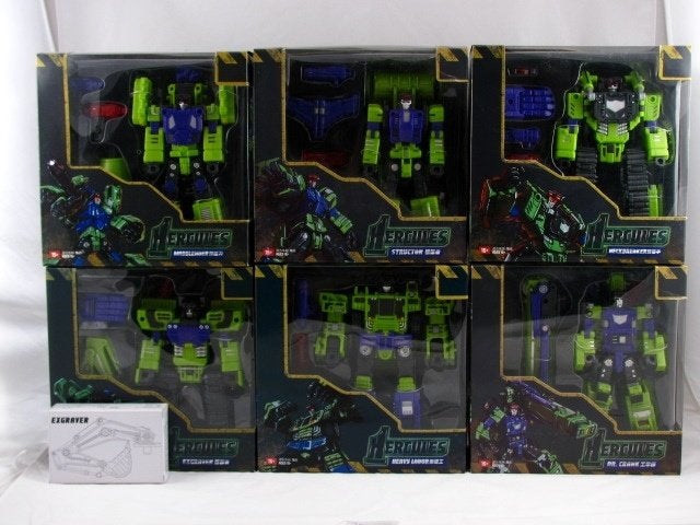 Transformers TFC Toys Hercules CHUG/G1 Devastator, G1, Ophalen of Verzenden, Zo goed als nieuw, Decepticons