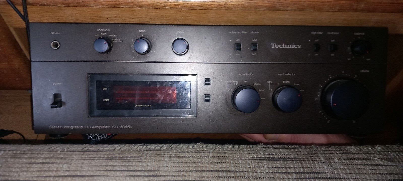 gezocht.   technics versterker  su 8055 K, Ophalen of Verzenden