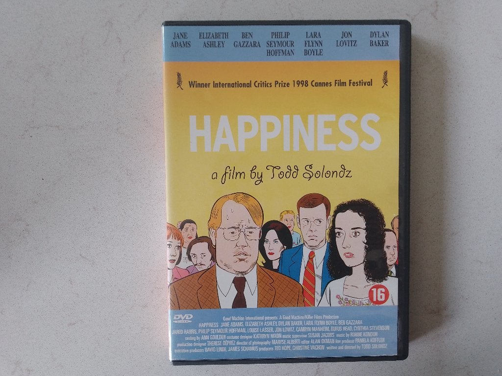 Happiness  - Todd Solondz, Cd's en Dvd's, Dvd's | Filmhuis, Vanaf 16 jaar, Ophalen of Verzenden, Zo goed als nieuw, Overige gebieden