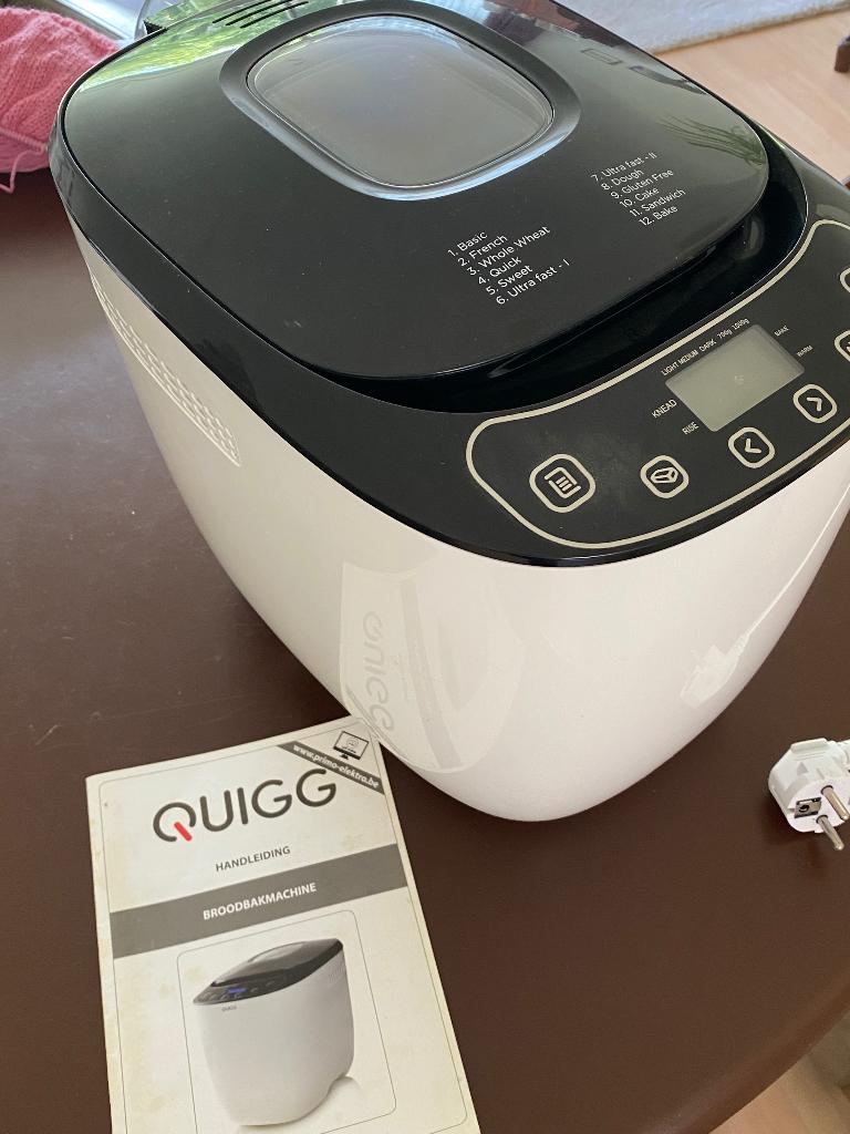 Broodbakmachine, Witgoed en Apparatuur, Zo goed als nieuw, Ophalen, Met timer, Kijkvenster