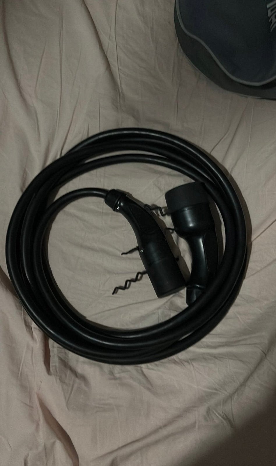 Type 2 laadkabel 32A + tas. Past op alle elektrische autos, Ophalen of Verzenden, Gebruikt, BMW