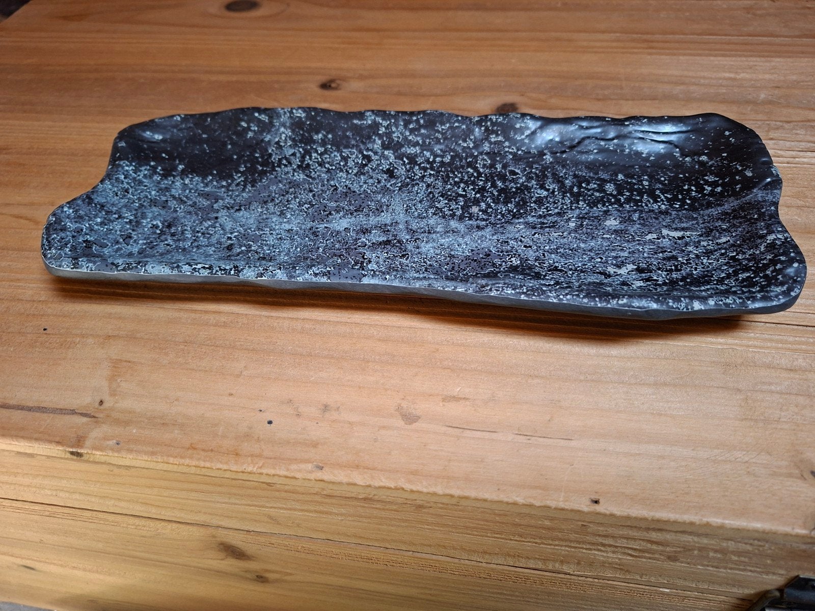 27 Nieuwe melamine zwarte bordjes, sushi, dessert, horeca, Ophalen, Overige materialen, Schaal, Nieuw