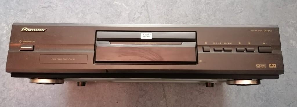 Pioneer DV-343 (DVD Speler) Zonder AB (Zie info!), Ophalen of Verzenden, Niet werkend, Dvd-speler, Pioneer