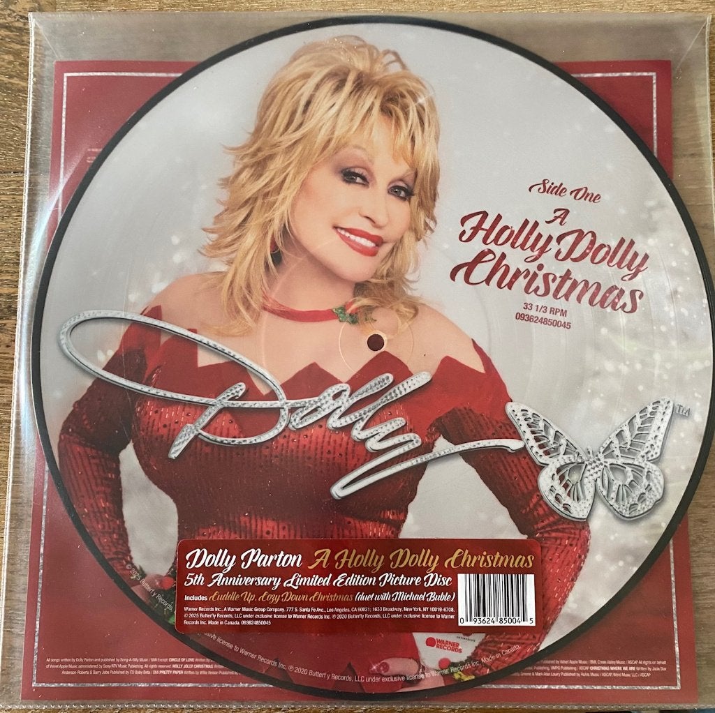 Dolly Parton A Holly Dolly Christmas Picture Disc, Picture disc, Ophalen of Verzenden, Nieuw in verpakking, 12 inch