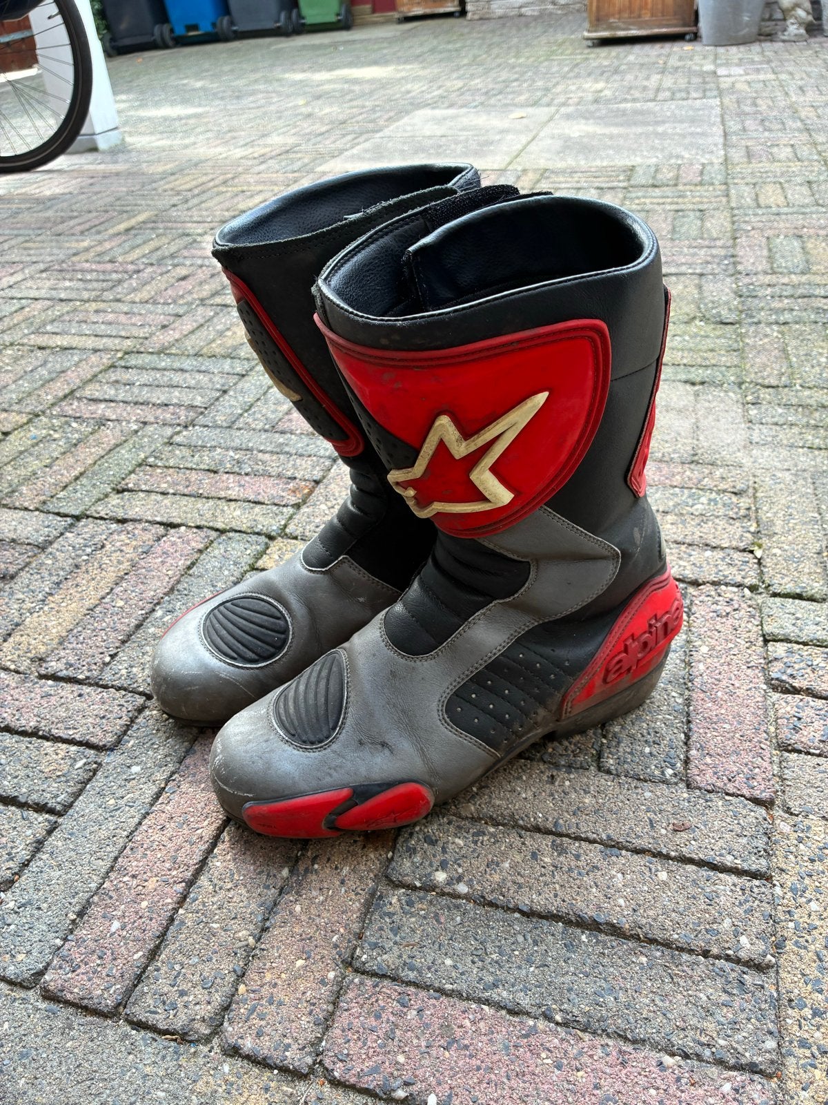 Alpinestars motorlaarzen maat 44, Kleding | Heren, Ophalen, Gedragen, Zwart, Boots