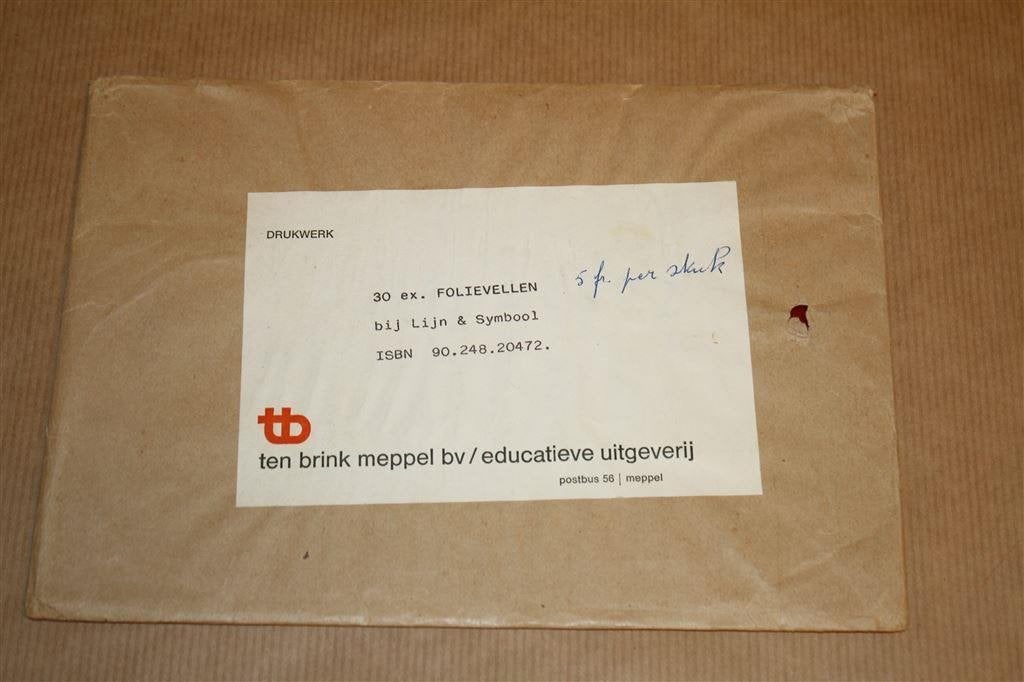 Oud schoolmateriaal - ten Brink Meppel - Lijn & Symbool, Ophalen of Verzenden, Gelezen
