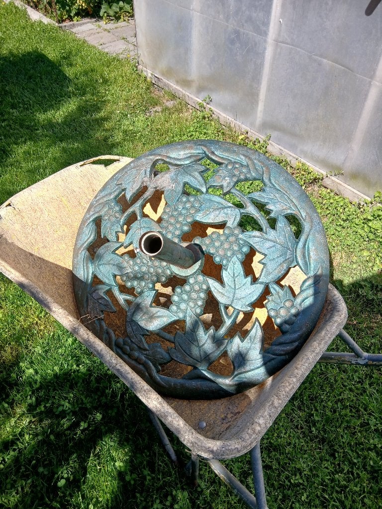 Parasol voet, Tuin en Terras, Ophalen, Gebruikt, Minder dan 1 meter, Parasolvoet