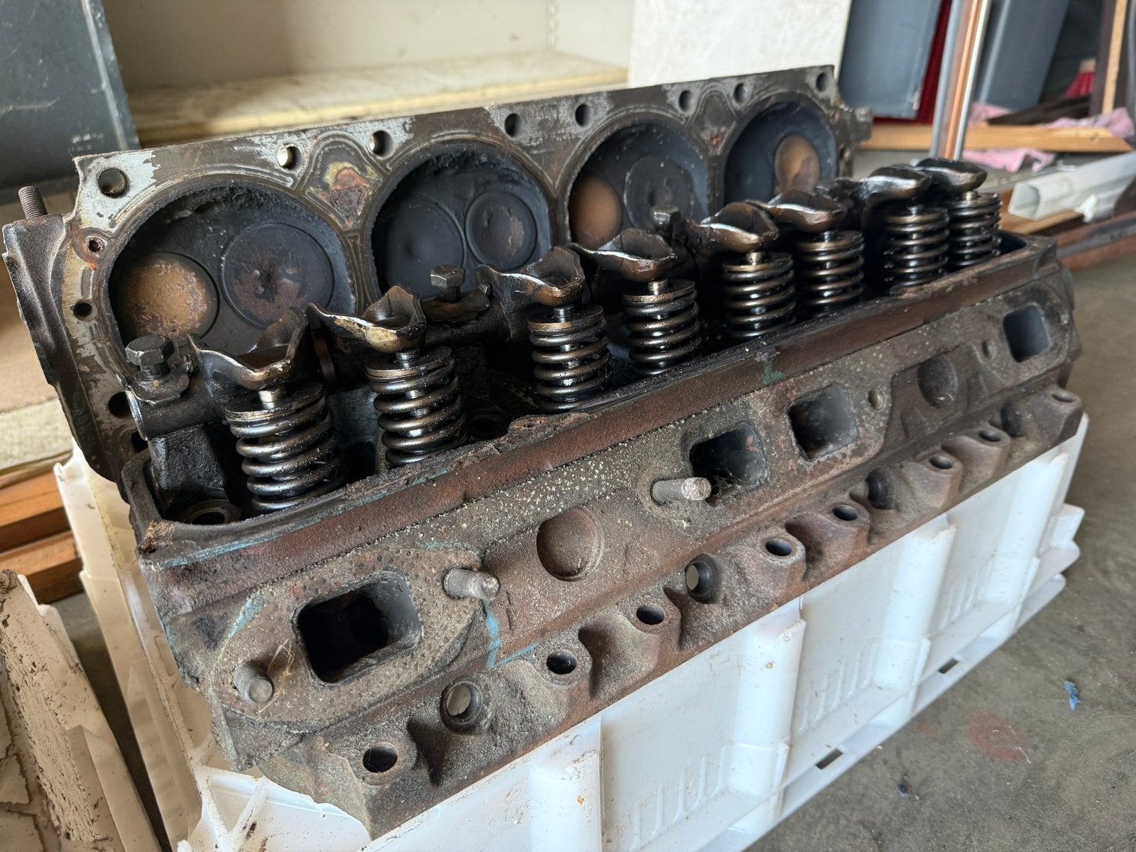 Chrysler/Dodge/Plymouth Big Block '452' Cilinderkoppen, Ophalen