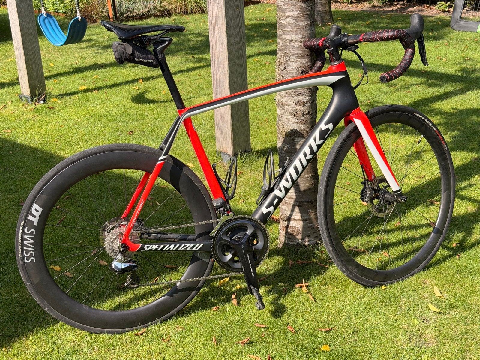 Specialized Tarmac S-Works Dura Ace Di2 11-speed Maat 56, 28 inch, Carbon, Heren, Zo goed als nieuw