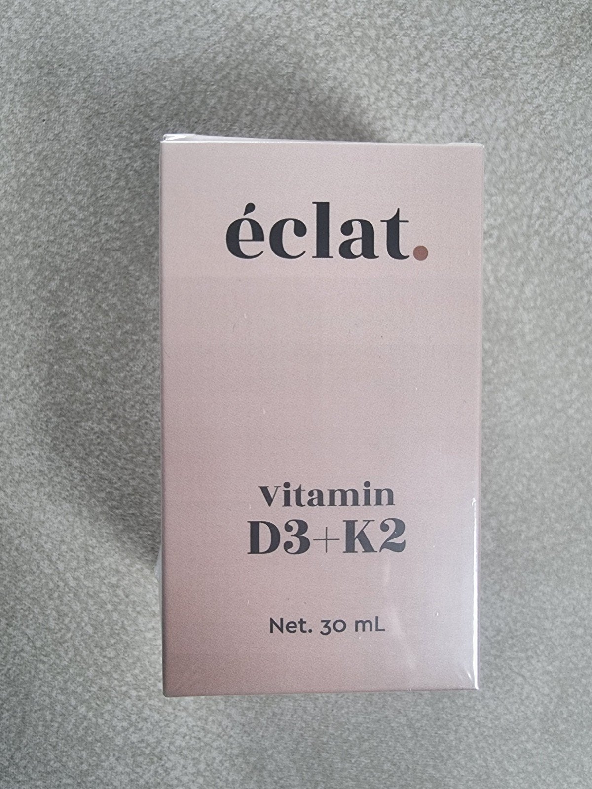 Éclat Vitamine D3+K2 Vloeibaar Voedingssupplement 30ml, Ophalen of Verzenden, Nieuw, Gehele gezicht