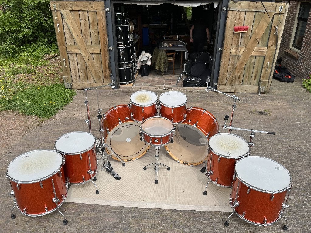 2x SONOR (force 3007) Special edition rock kit! AXIS pedals, Ophalen, Gebruikt, Sonor