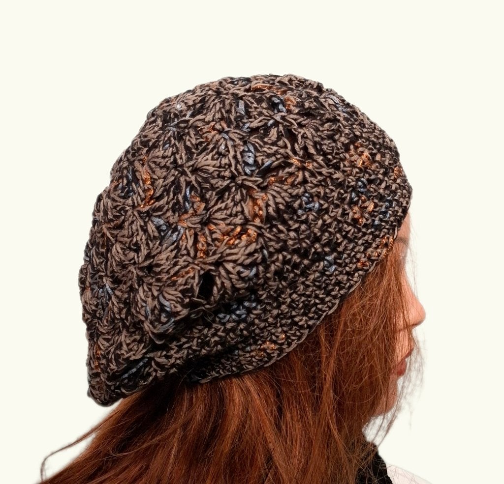 zomer baret aurora, Maat 38/40 (M), Verzenden, Nieuw, Handgemaakt