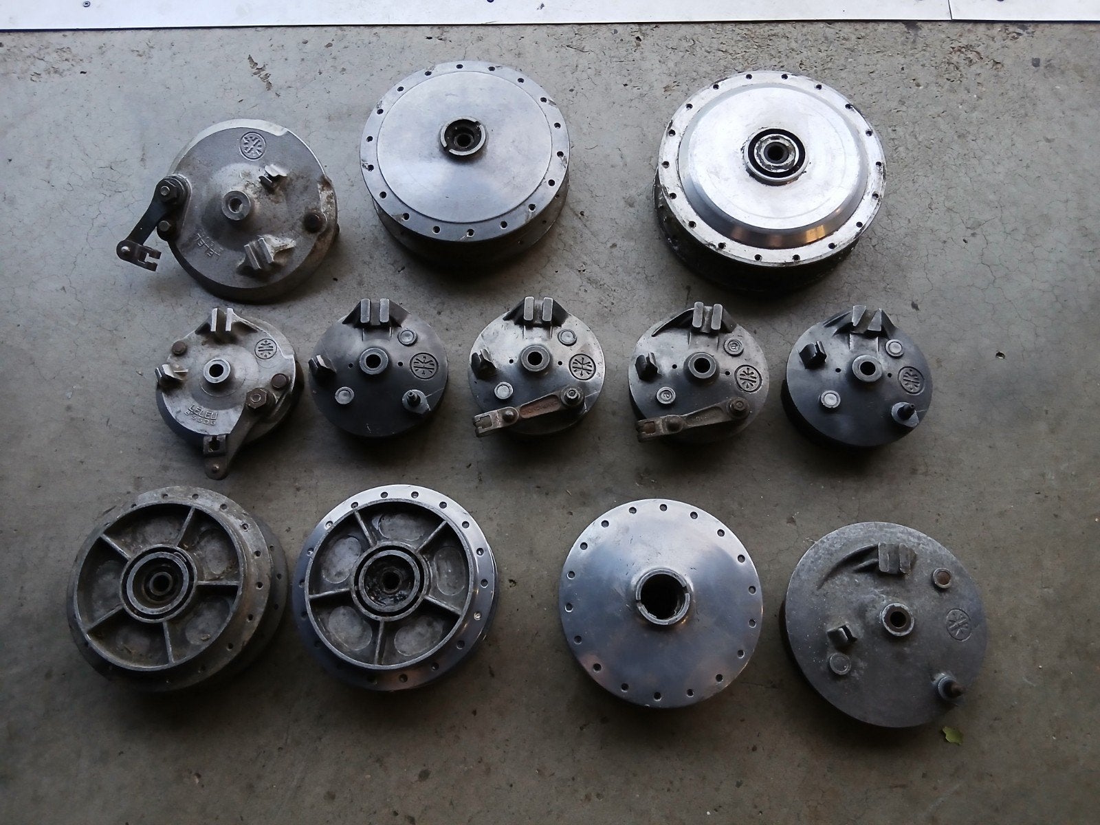 Kreidler RMC RS Florett K54 Wielnaven, naven, velgen, remmen, Ophalen of Verzenden, Gebruikt