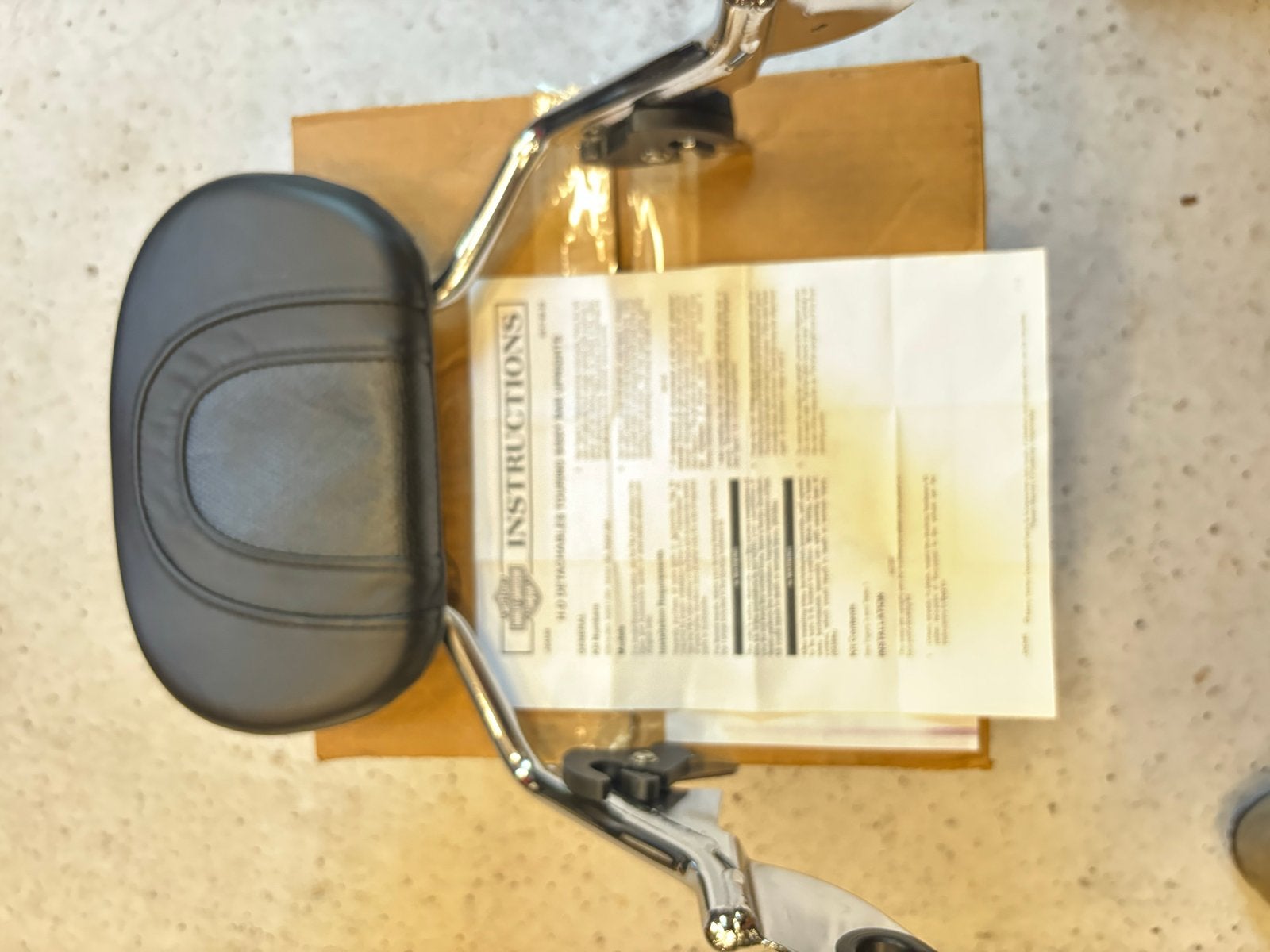 Harley-Davidson afneembare sissybar met rugleuning, Ophalen of Verzenden
