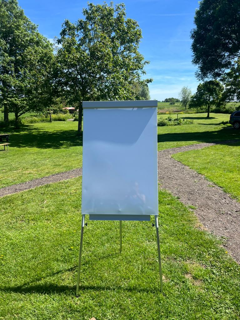 Flipover - geheel van staal, Ophalen of Verzenden, Gebruikt, Whiteboard