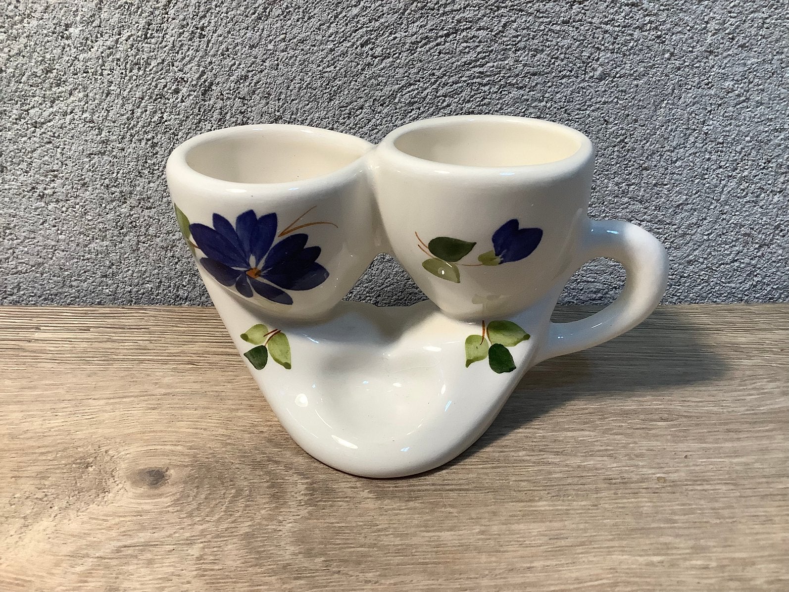 Babbacombe pottery Engels dubbel eierdopje, Ophalen of Verzenden