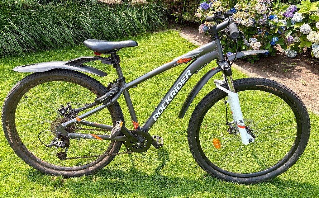Rockrider ST 120 mountainbike 27,5 inch, Fietsen en Brommers, Fietsen | Mountainbikes en ATB, Gebruikt, Heren, Schijfrem, Ophalen