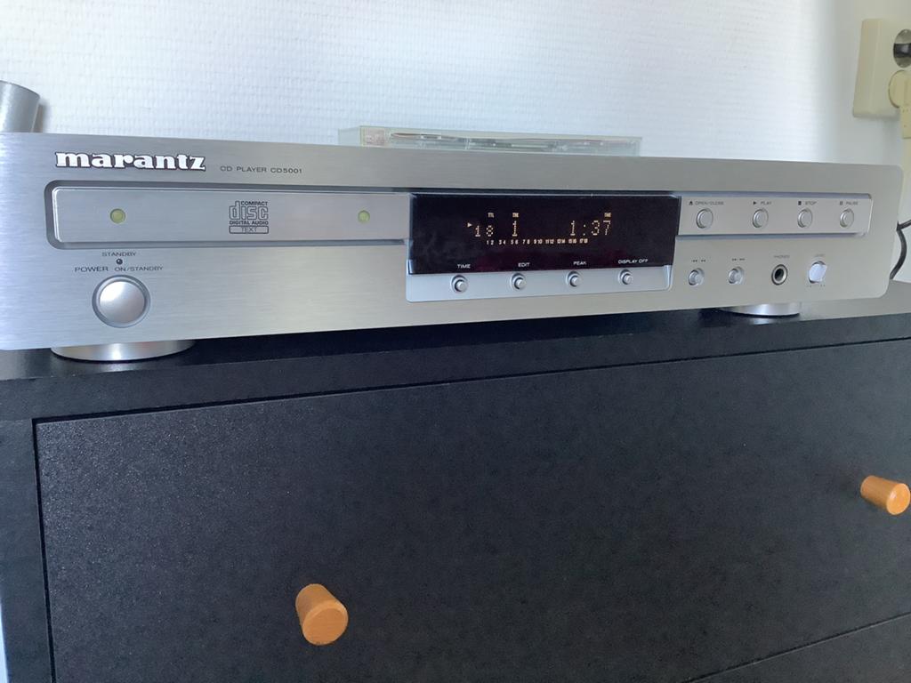 Marantz cd5001 + ixos interconnect, Ophalen, Gebruikt