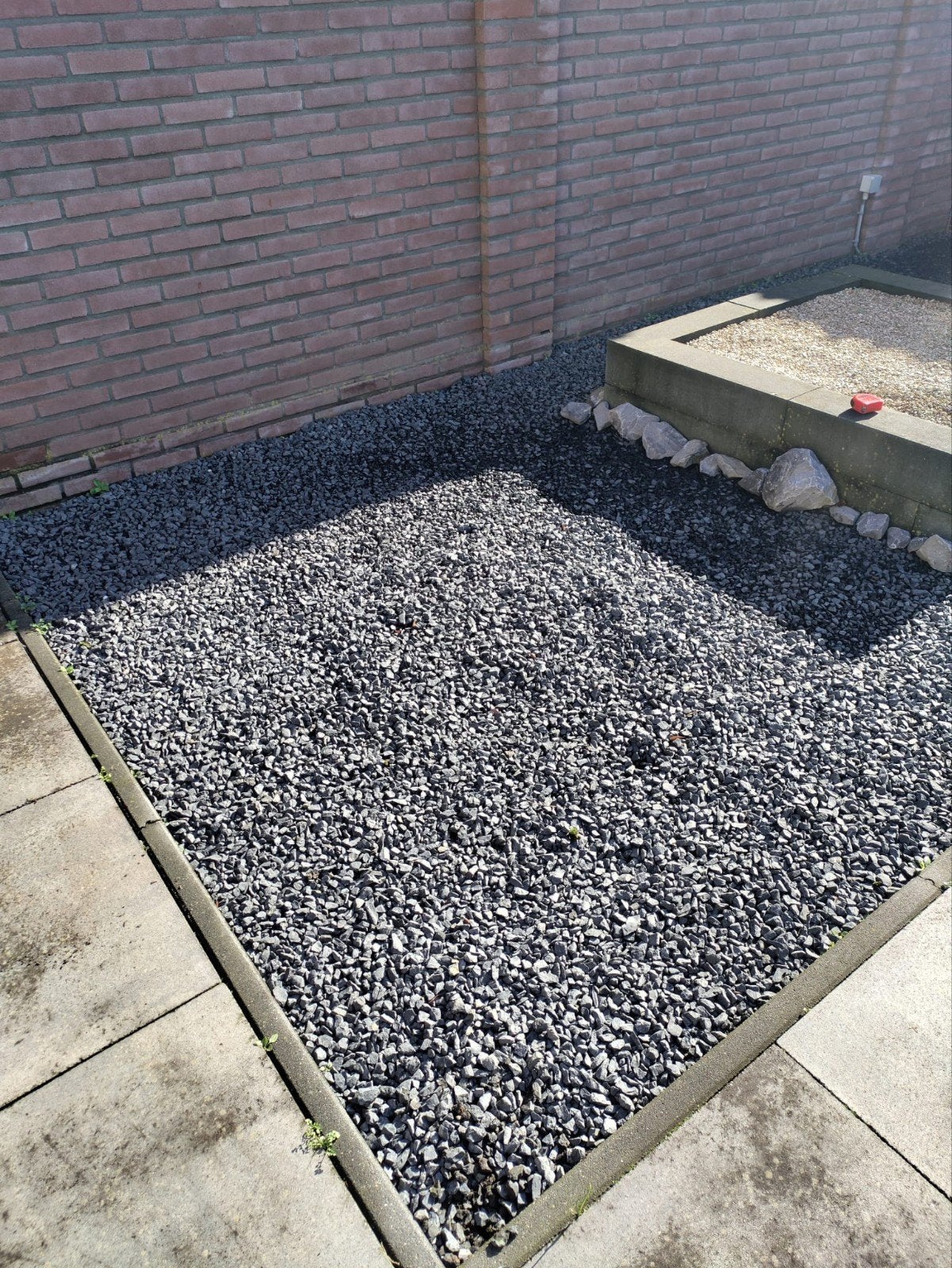 35m2 grind, zelf verwijderen en ophalen, Ophalen, Grijs, Grind