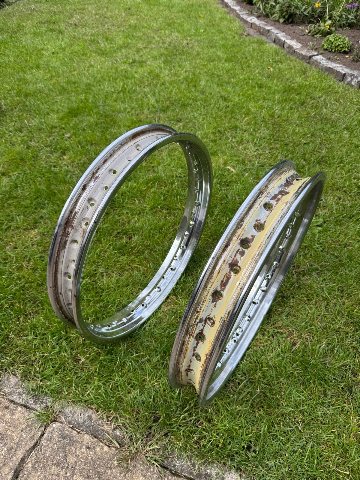 Velgen honda cb 350/450, Motoren, Ophalen of Verzenden, Gebruikt