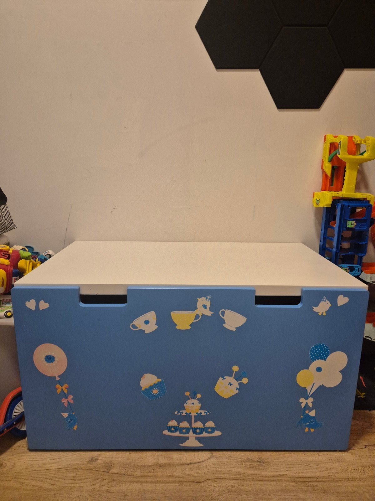 Småstad speelgoedkist met lade, Ophalen, Gebruikt, Kast