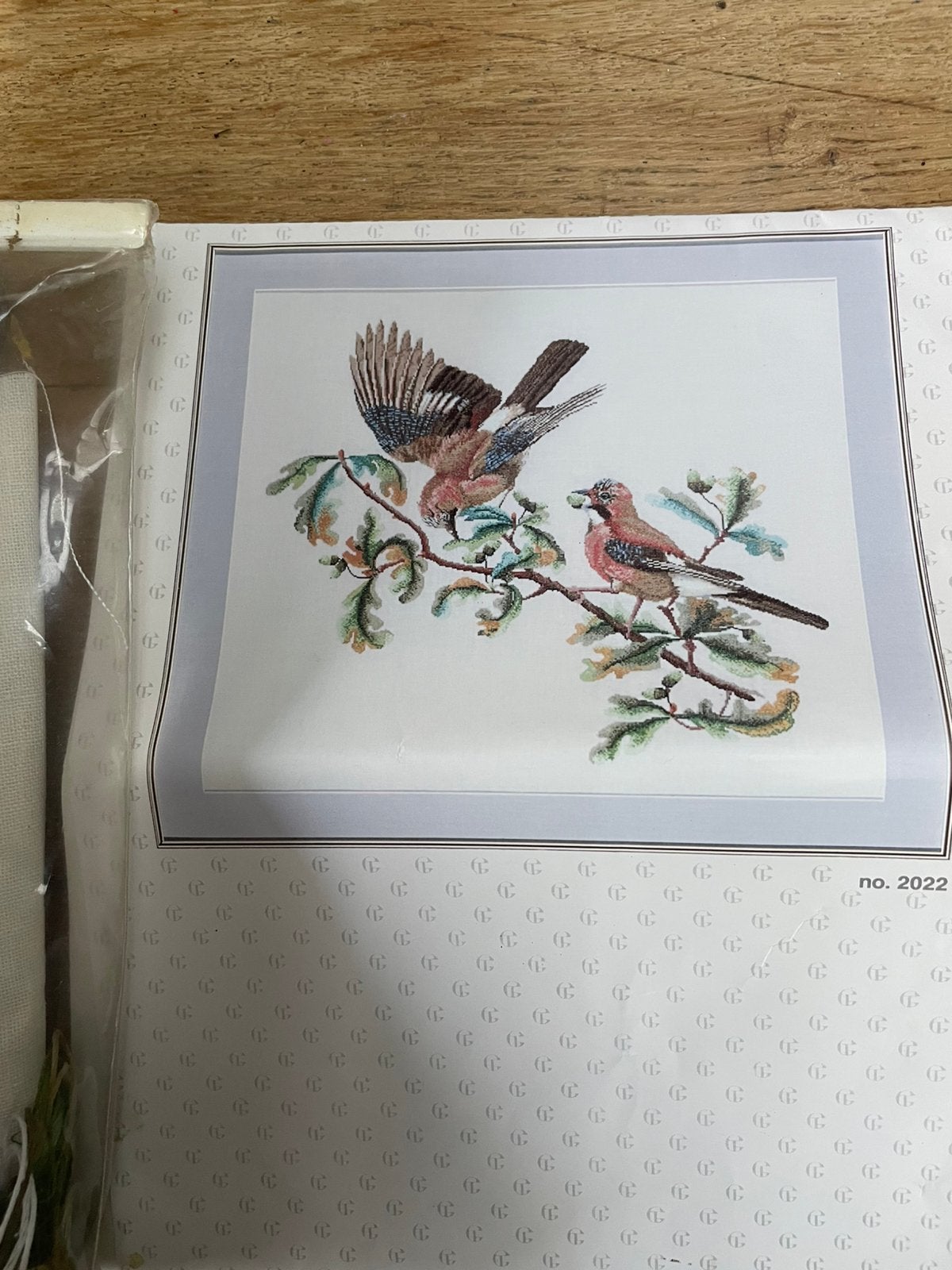 Borduurpakket vlaamsche gaai, Hobby en Vrije tijd, Borduren en Borduurmachines, Ophalen of Verzenden, Zo goed als nieuw, Borduurpakket
